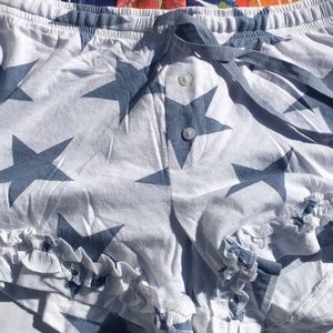 Lounge Shorts with Star patterns